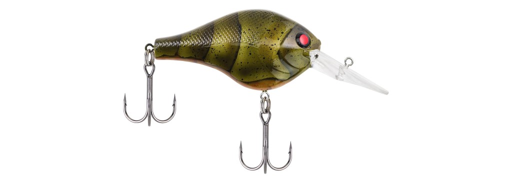 Bait Length: 2 Inches; Color: Moss Craw